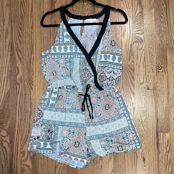 Skies Are Blue Pants - Tank top romper